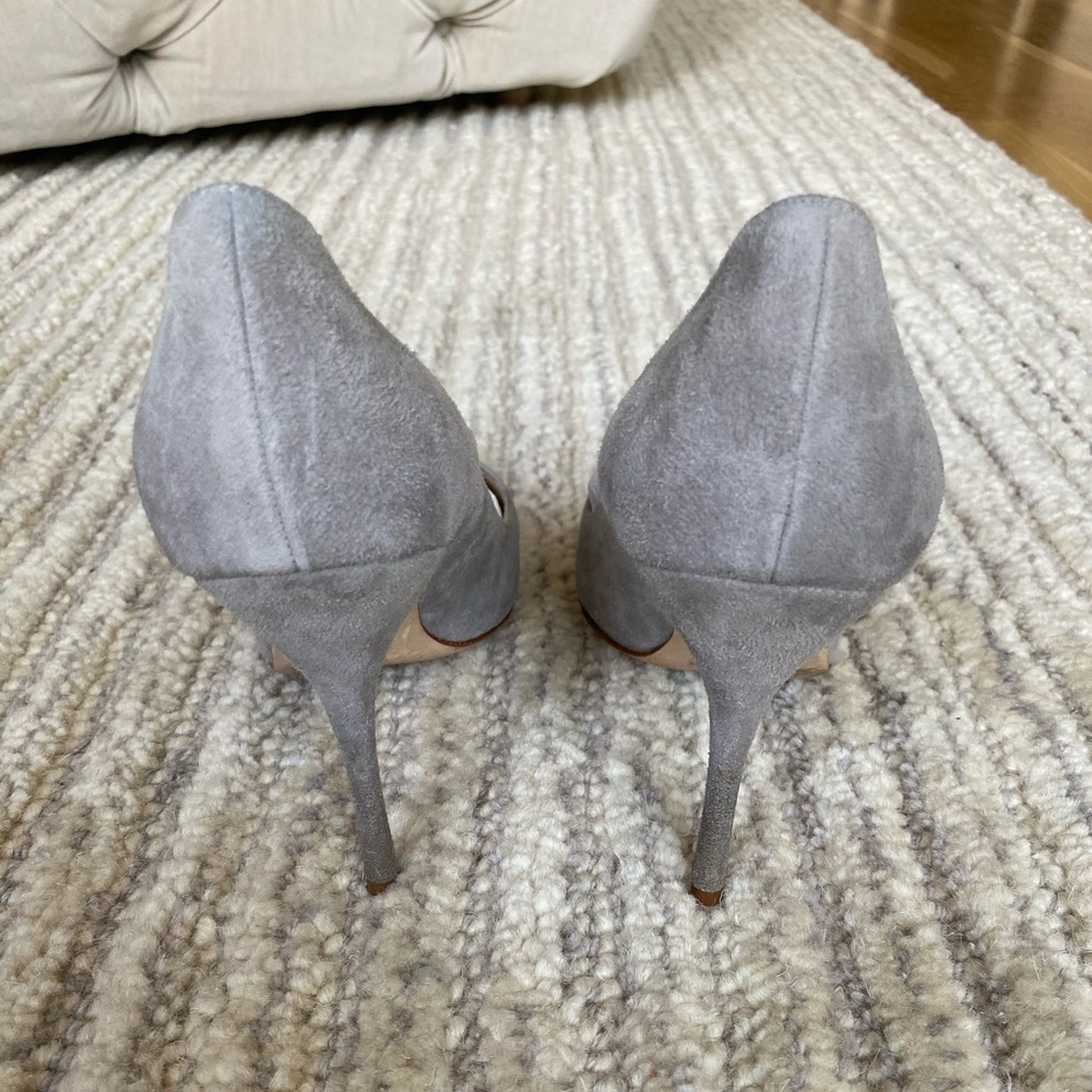💕Manolo Blahnik BB Suede Pointed Heel - Picture 5 of 7